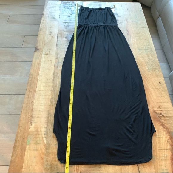 L'AGENCE black column open-back maxi dress Size XSmall - Picture 7 of 16